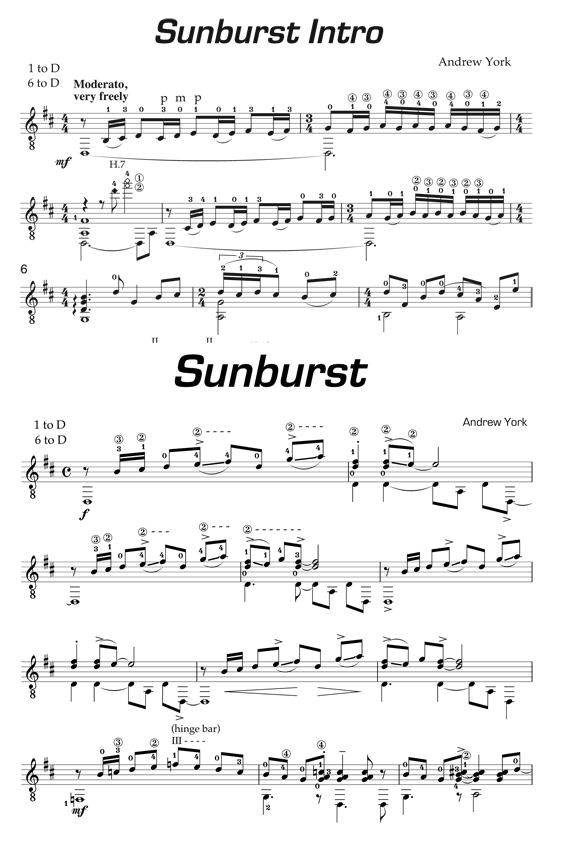 Sunburst Sample