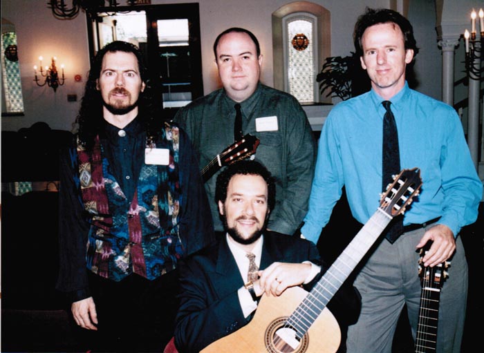 LAGQ-John Dearman, Bill Kanengiser, Scott Tennant and Andrew York, Library concert